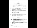 BCA -4 sem - Maths -III (May 2023)- Question paper #CCSU
