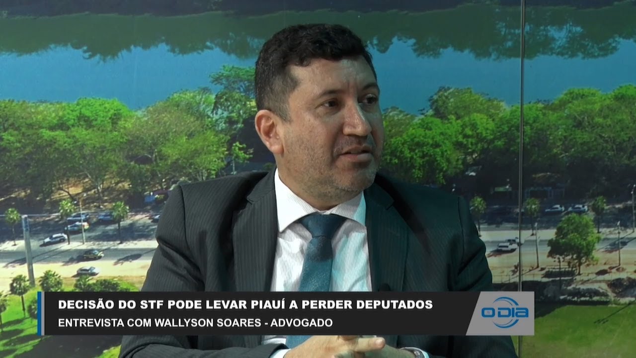 O advogado Wallyson Soares comenta ato do STF para reduzir Deputados do Piauí 28 08 2023