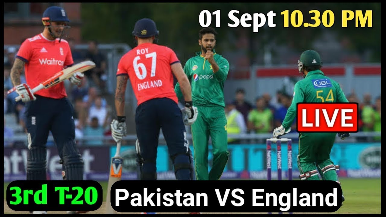 LIVE Pak Vs Eng 3rd T-20 Pakistan Vs England 3rd T-20 Live Scorecard and Commentary