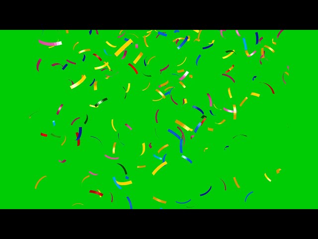 Confetti Falling Down Slow || Confetti green screen Free Copyright || Mondal Screen class=
