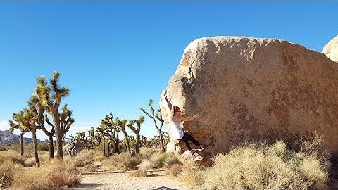 Fidelman Arête* (V1) Flash - Joshua Tree