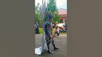 TEMA KERIS, KARNAVAL TENUN LUNGGI #video #shorts #viral #karnaval #sambas