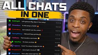 How to combine ALL Chats in OBS | (Kick, Twitch, YouTube, TikTok)