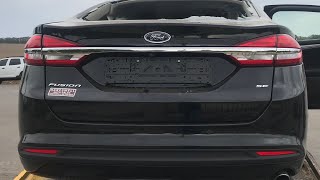 РАЗБОРКА Ford Fusion 2013 - 2018 США  Бампер задний . Как снять ?