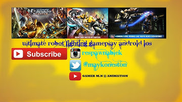 Ultimate robot fighting gameplay android ios walkthrough