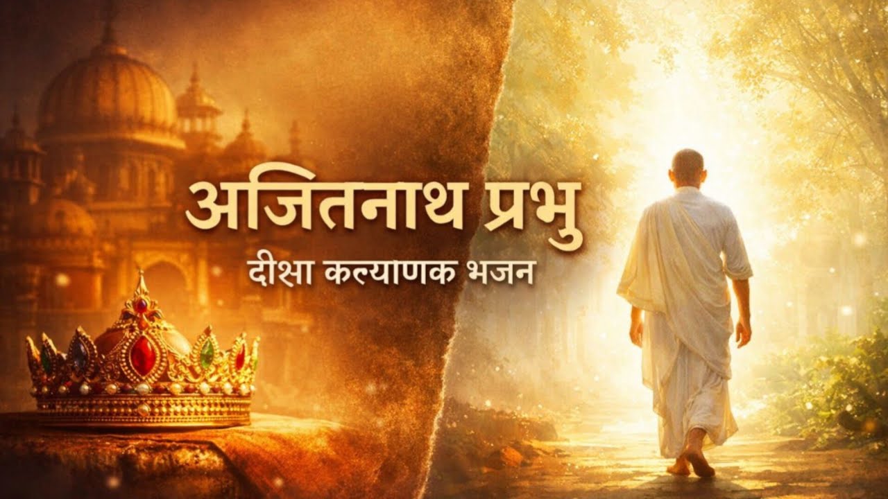 Original Ajitnath Bhagwan Diksha Kalyanak Jain Bhajan I राज त्याग कर, मान त्याग कर I राज से संयम तक