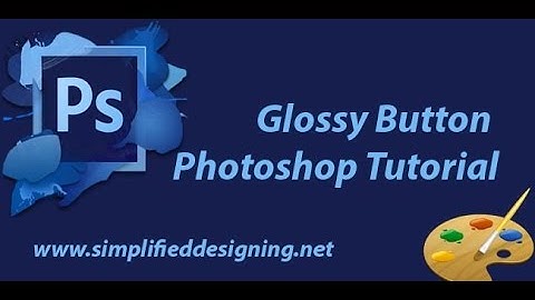 Glossy Button Photoshop Tutorial using Photoshop CS5