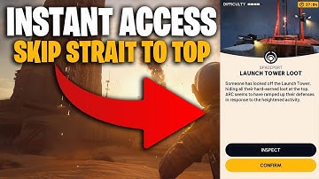 LAUNCH TOWER LOOT EVENT INSTANT ACCESS GLITCH !!! SKIP TO END 🤯 SPACEPORT / ARC RAIDERS