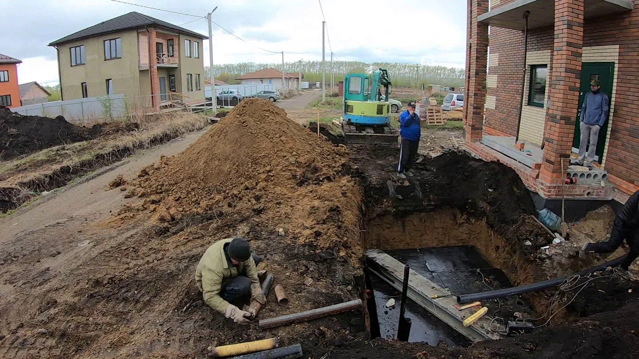 Монтаж септика в Тюмени под ключ. PRO септик - YouTube