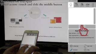 Anytouch Blue - How To Use The Touchpad