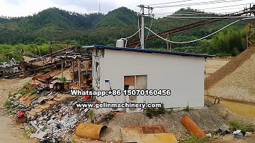 Rock stone Cassiterite mining beneficiation machine