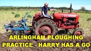 ARLINGHAM PLOUGHING PRACTICE - HARRY HAS A GO