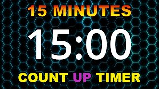 15 Minute Count Up Timer With Alarm