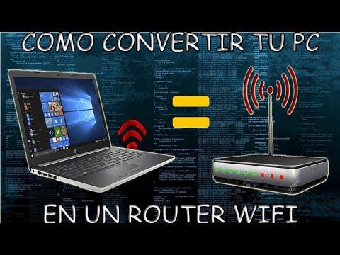 Video: Cómo Crear Un Punto De Acceso Wifi En Una Computadora Portátil