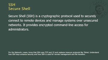 SSH - Secure Shell