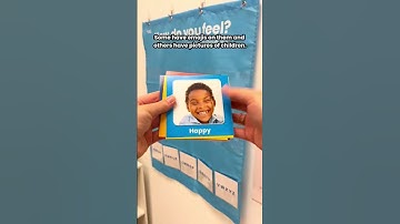 hand2mind Express Your Feelings Pocket Chart