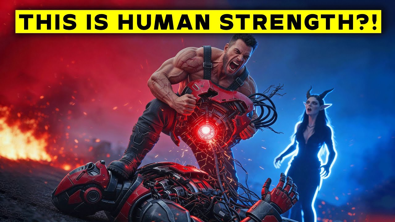 Она ахнула, увидев, как он голыми руками разорвал штурмовой робот | HFY Stories