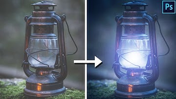 Lantern Light Manipulation | Photoshop Tutorial