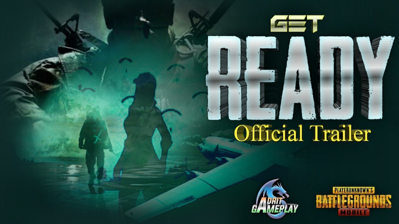 GET READY official trailer | PUBGM | CODM | Adrit Gameplay