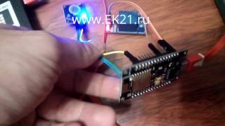 картинка: BLYNK + NodeMCU + touch sensor + реле  = сенсорной кнопкой управляем реле (урок №3)