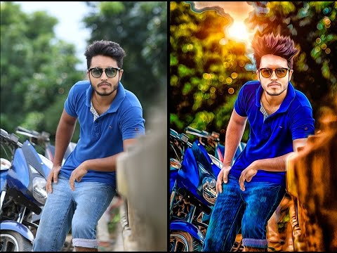 Photoshop Tutorials | Photoshop photo editing Hard Color Effect