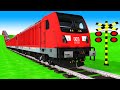  bend train  fumikiri 3d railroad crossing animation