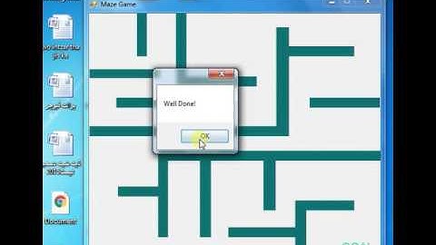 Maze game in visual studio 2010