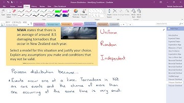 Poisson Distribution - Identifying Conditions