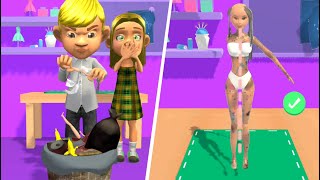 Doll Makeover 👸👗💄 NEW LEVELS!! All Levels Gameplay Android,ios