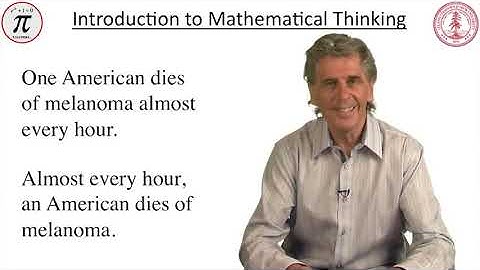 Introduction to Mathematical Thinking 1 1 Lecture 1   Introductory Material 2919