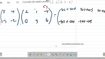 CSEC Mathematics May 2021 Past Paper  Question 10 a b