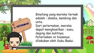 Materi SKI Kelas 3 Bab 2 Mata Pencaharian Masyarakat Arab Sebelum Islam