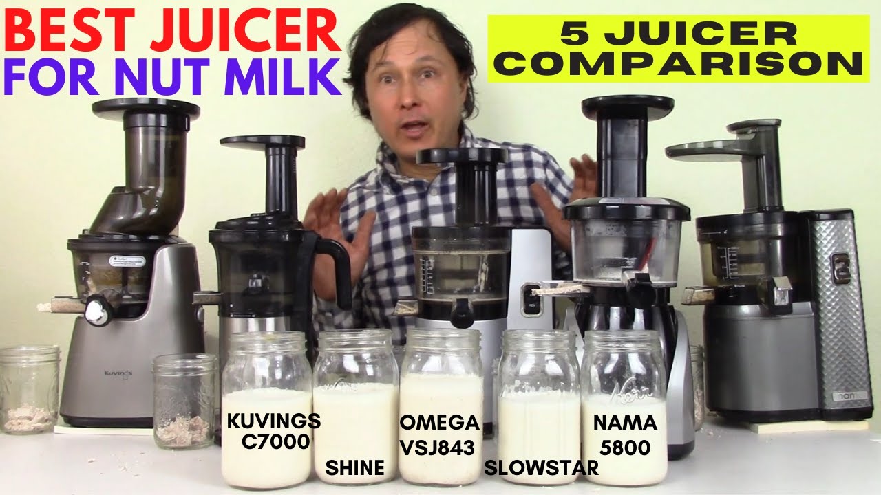 Omega Juicer: The Ultimate Almond Milk Making Machine