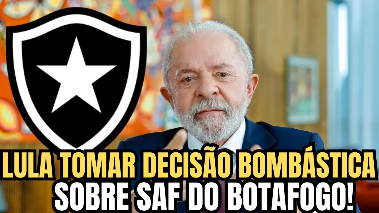 🚨PLANTÃO URGENTE LULA DA DECLARAÇÃO QUENTE SOBRE O BOTAFOGO E TOMA DECISÃO BOMBÁSTICA SOBRE O CLUBE!