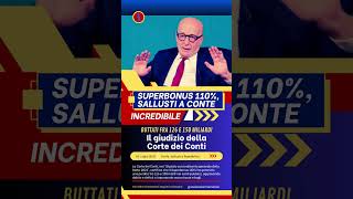Superbonus 110%, danno da 150 miliardi #conte #superbonus #politicaitaliana #economia #attualità