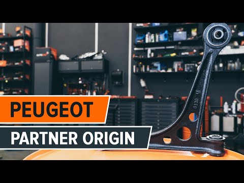 How to replace Front Suspension Arm on PEUGEOT PARTNER ORIGIN TUTORIAL | AUTODOC