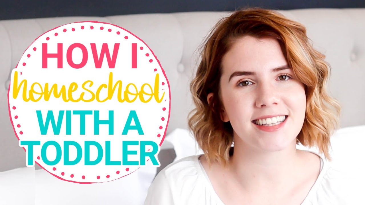 HOW I HOMESCHOOL WITH A TODDLER | How to make homeschooling with a toddler possible