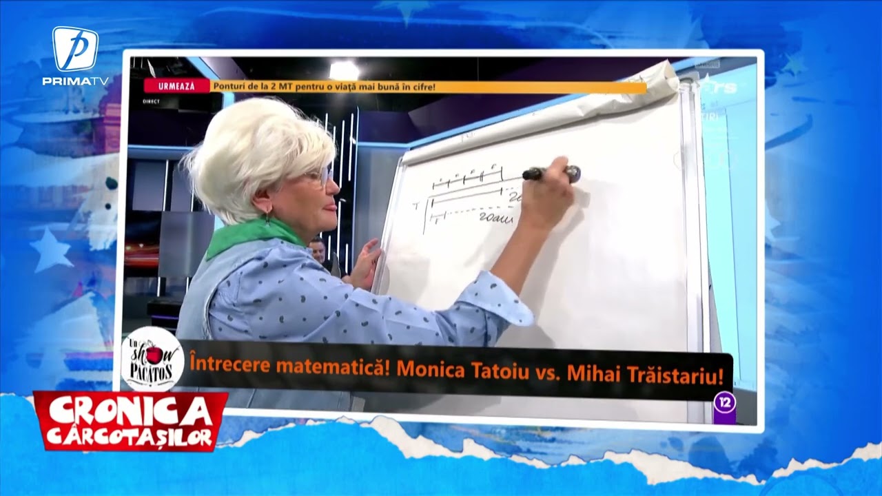 🔴 Monica Tatoiu s-a umplut de matematică! 🤣