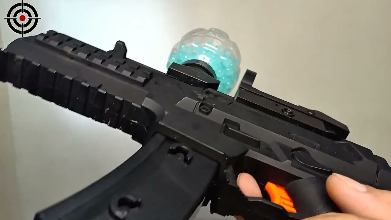 Rekomendasi unit gel blaster AK47version kids mini& EvoIII Power FPS kencang 