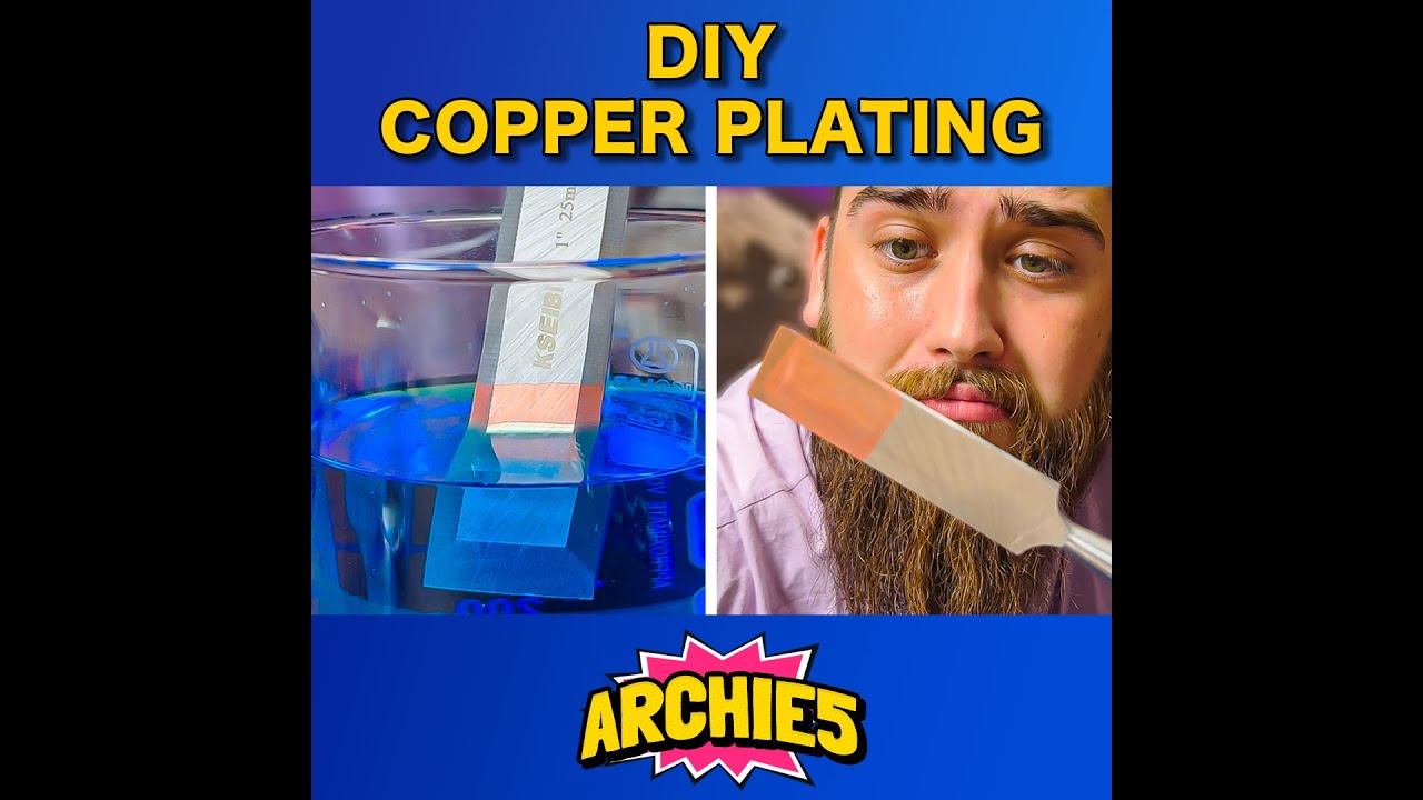 We Changing Metal Color By Coat it with COPPER!