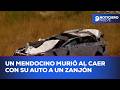 Un mendocino murió al caer con su auto a un zanjón y descubrieron un indignante robo
