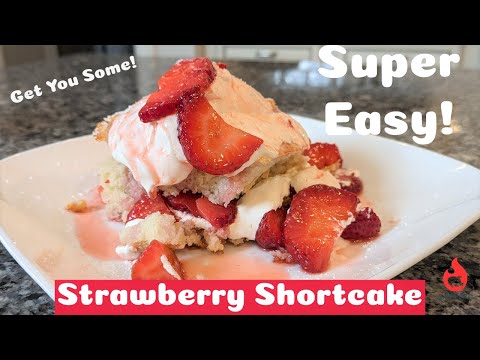 Easy Strawberry Shortcake Recipe with Bisquick | Summer Dessert Recipes