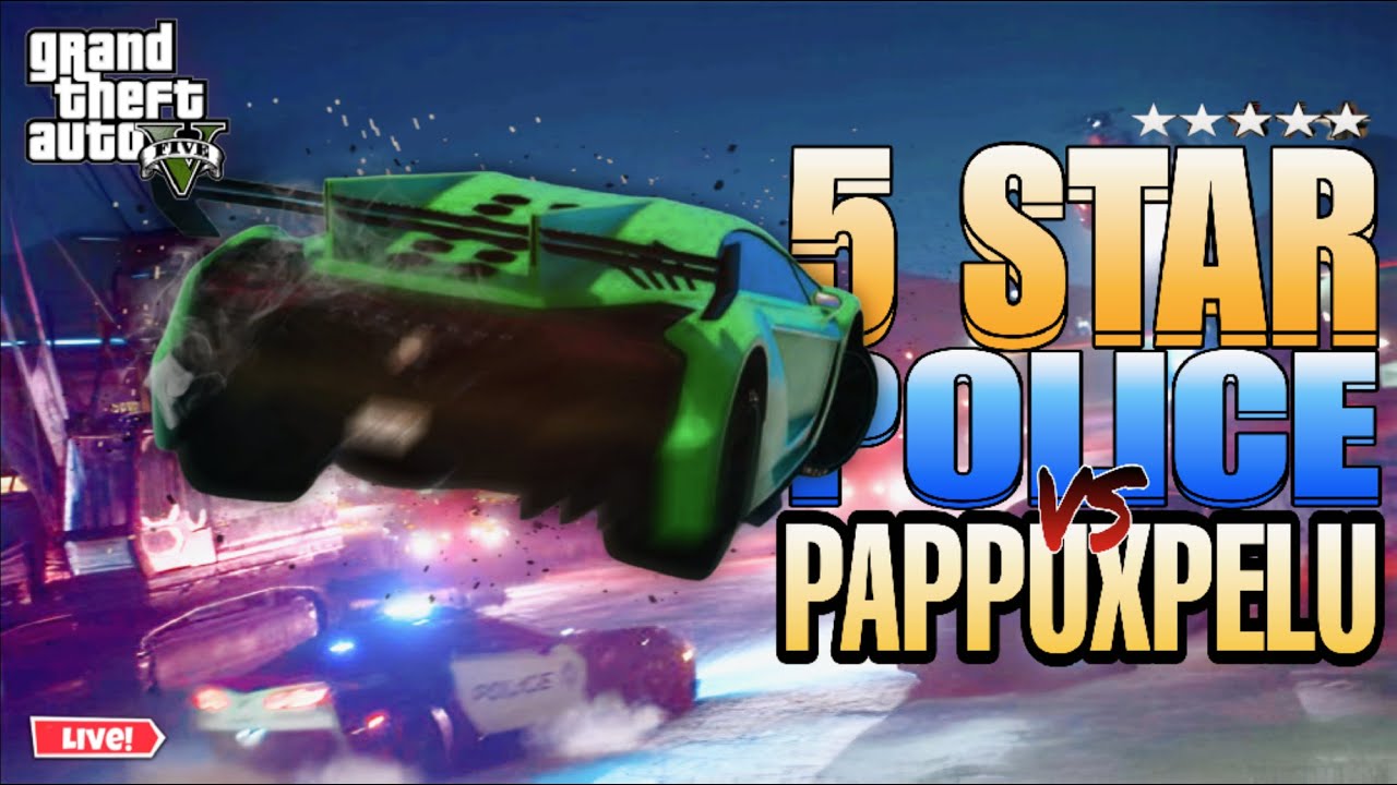 🔴Gta 5 Buggy vs Police Chase Ultimate Chaos 