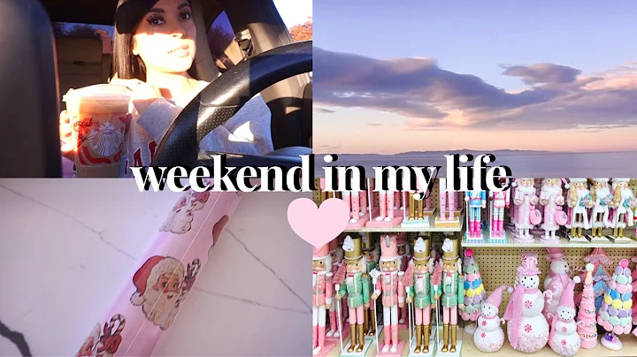 WEEKEND IN MY LIFE♡hobby lobby shop with me, christmas decor haul, decorating, mommy life etc! 