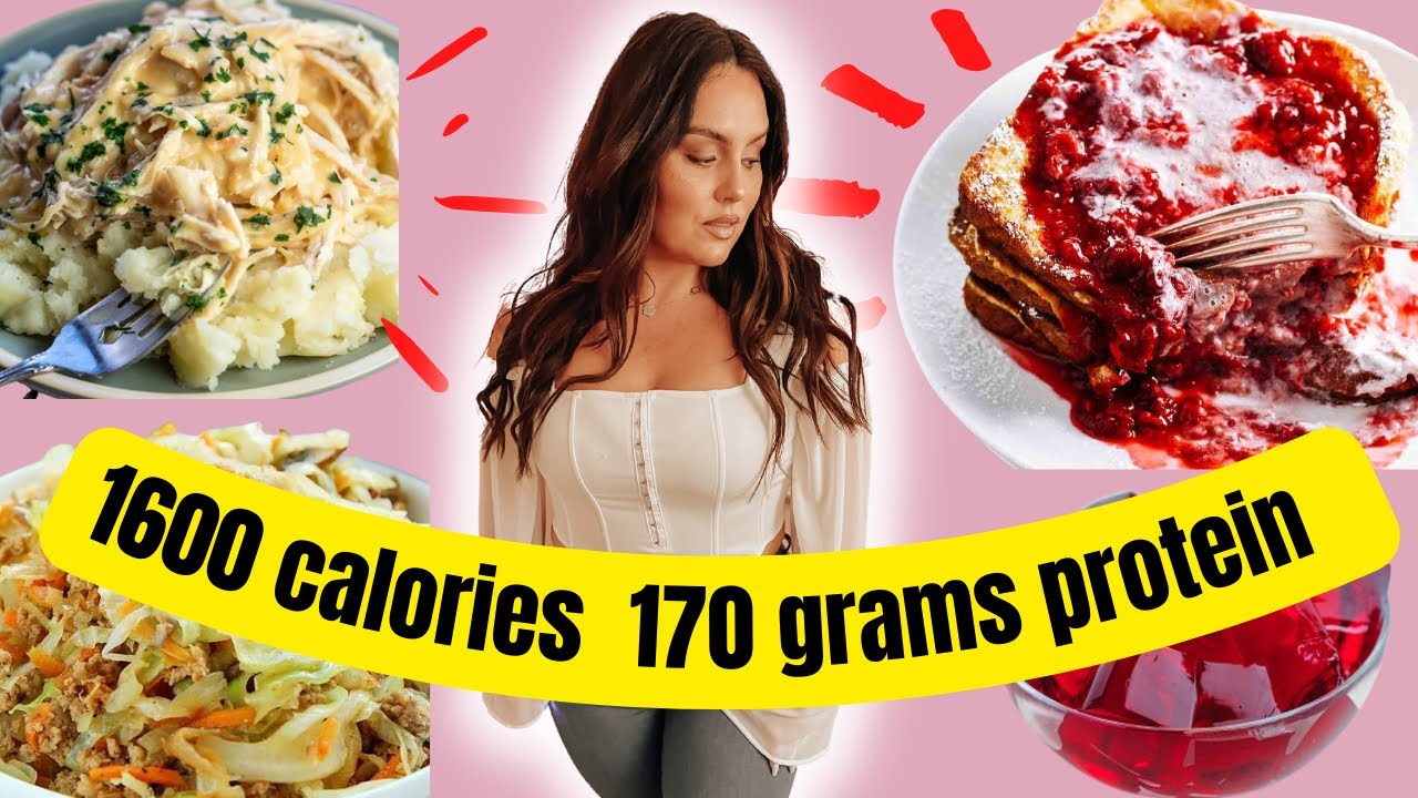 REALISTIC FULL DAY OF EATING CALORIE DEFICIT / HOW TO EAT A TON AND ...