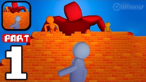 Zombie Raid 3D: Wall Defence - Gameplay Walkthrough Part 1 Tutorial Wall Defence (Android,iOS)