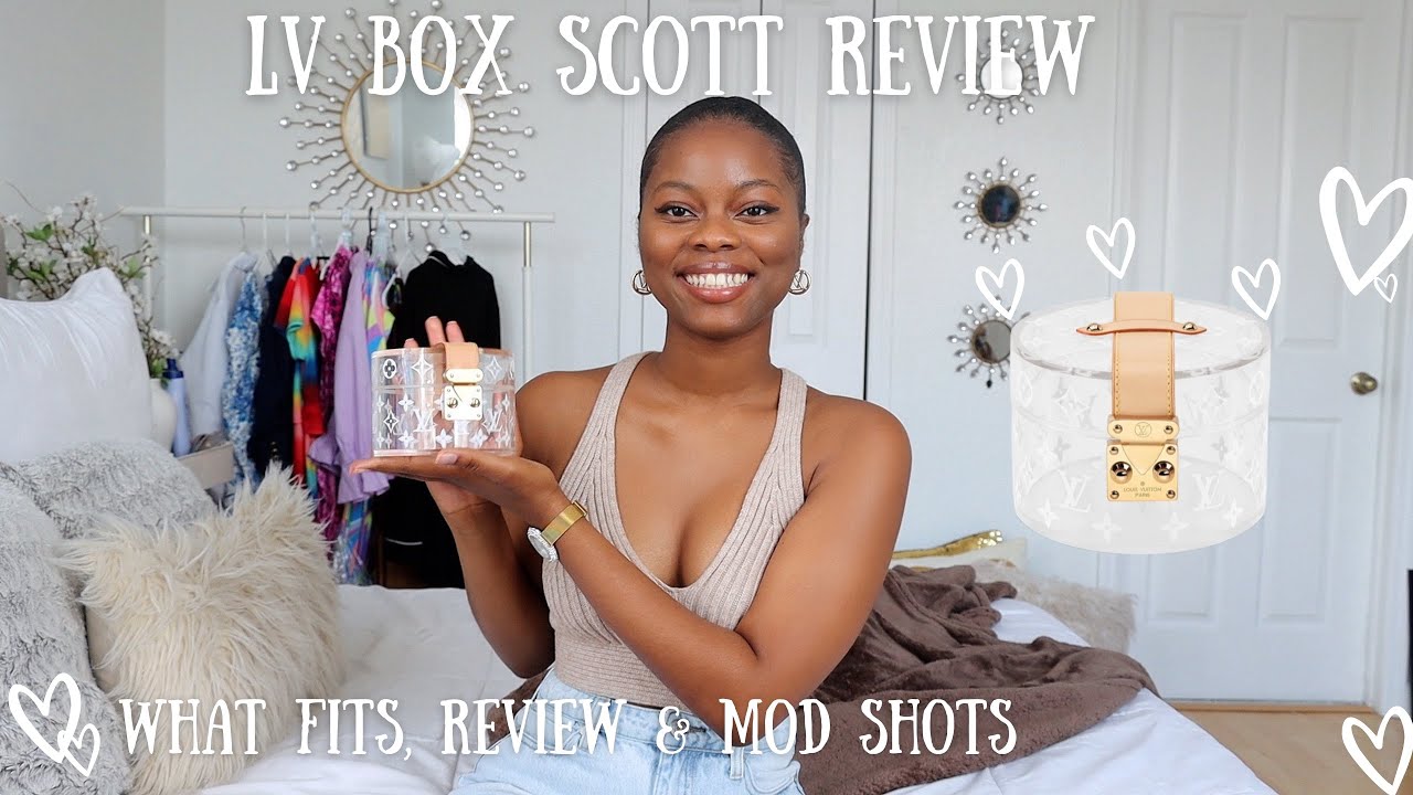 Louis Vuitton Box Scott Review 2022, What Fits Inside & Mod Shots