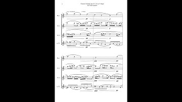 Max Reger - Chorale Prelude Op.67 N.50 for Flute Quartet - Sheet Music