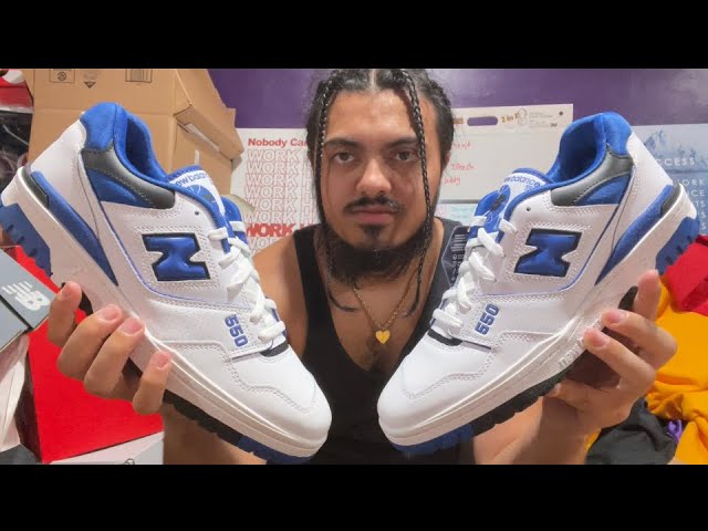 I Know why the NEW BALANCE 550 WHITE/BLUE is so HYPED up! Review