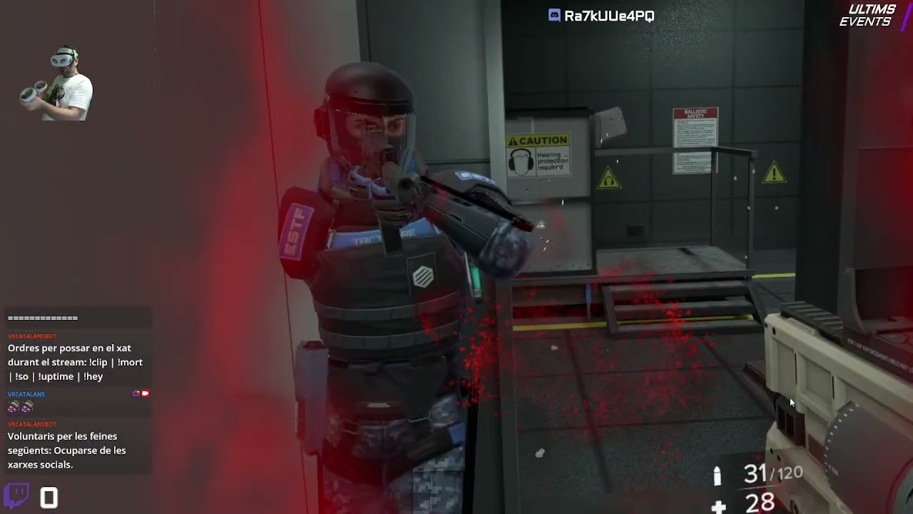Party a breacher| VRCatalans - GamingCAT |